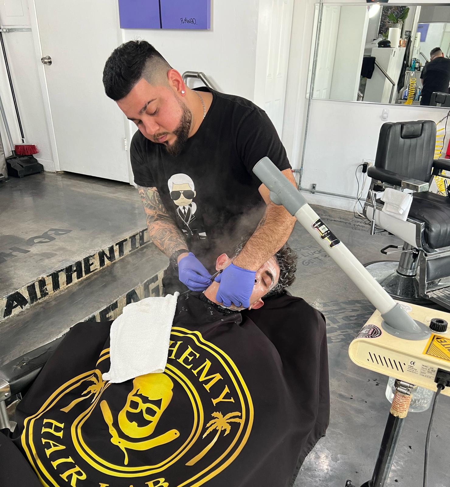 Real haircut at Alchemy Hair Lab in Coral Gables — cut 8 by Franco