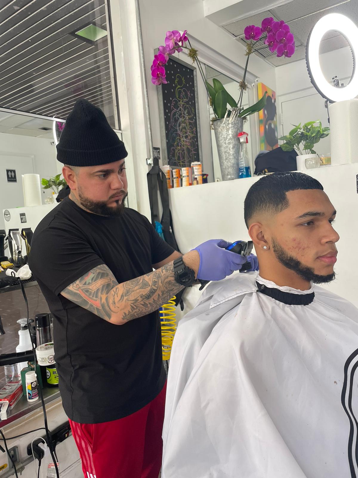 Real haircut at Alchemy Hair Lab in Coral Gables — cut 10 by Luis