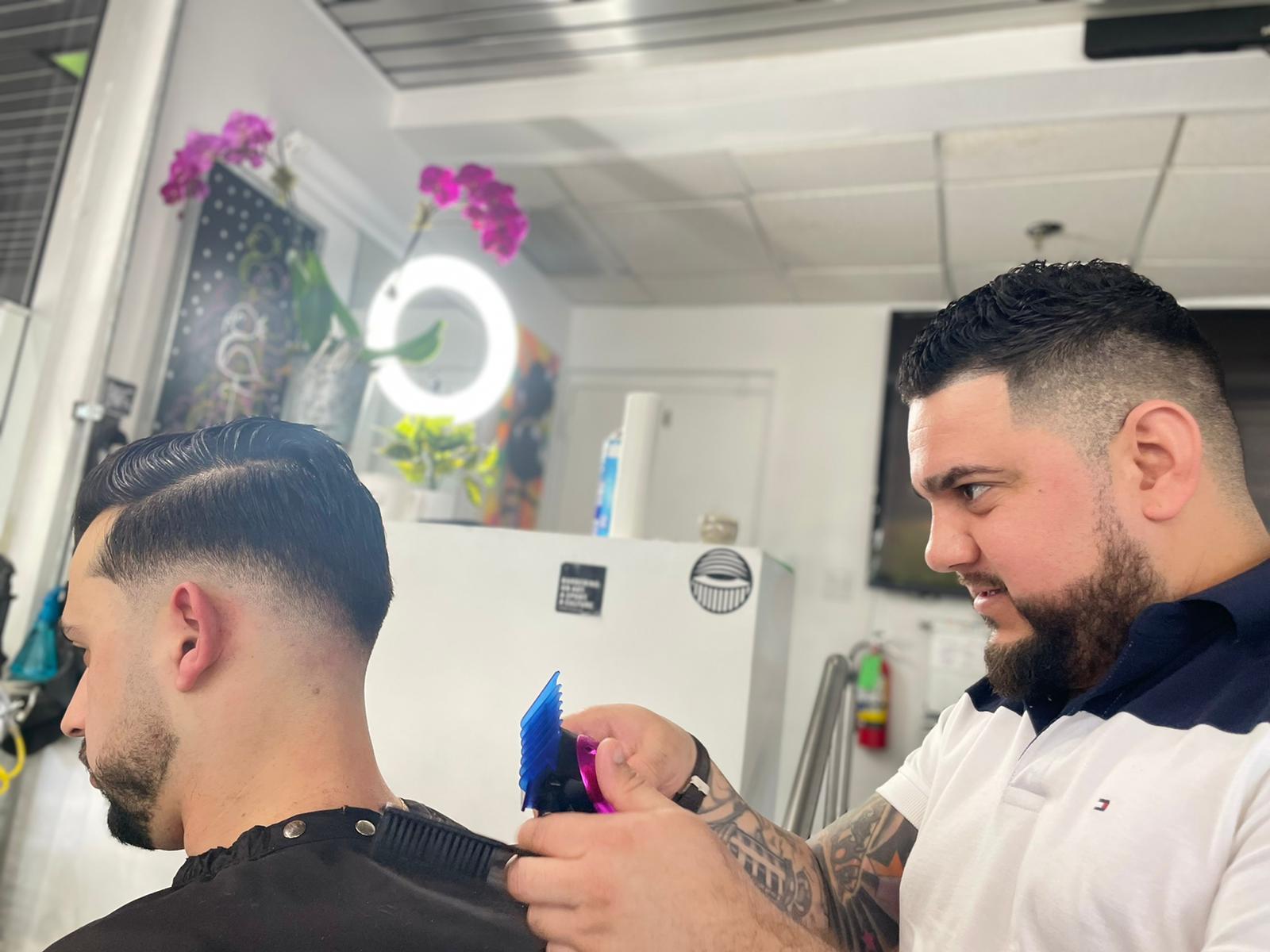 Real haircut at Alchemy Hair Lab in Coral Gables — cut 17 by Franco