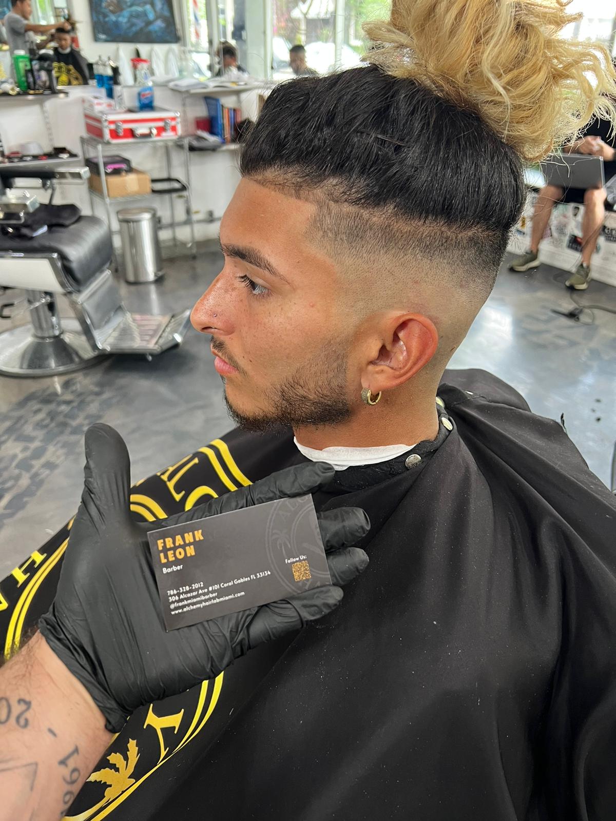 Real haircut at Alchemy Hair Lab in Coral Gables — cut 23 by Franco