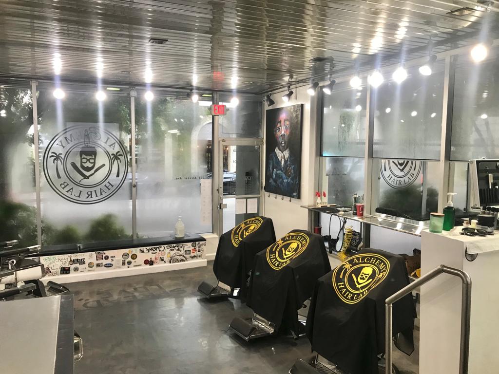 Alchemy Hair Lab barbershop interior photo 4, Coral Gables FL